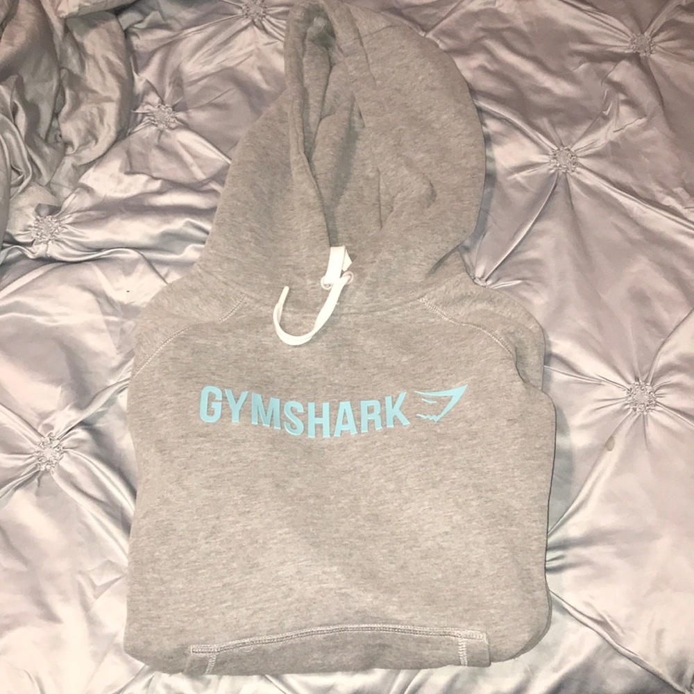 Gymshark Grey & Blue Hoodie Size Xsmall